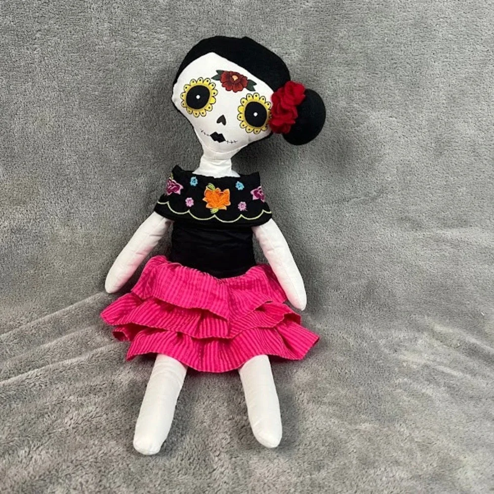 Debi Lilly Doll Maxican Day of the Dead Fiesta Weighted Collectible